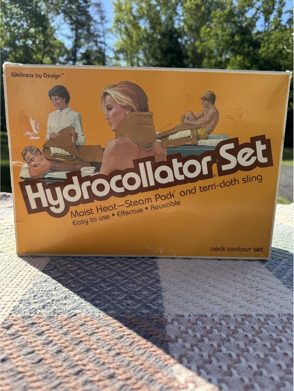 Vintage Hydrocollator Set Moist Heat Steam Pack Set